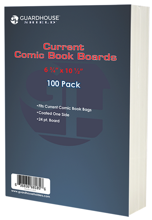 Tableros de cómics actuales de Guardhouse (paquete de 100)