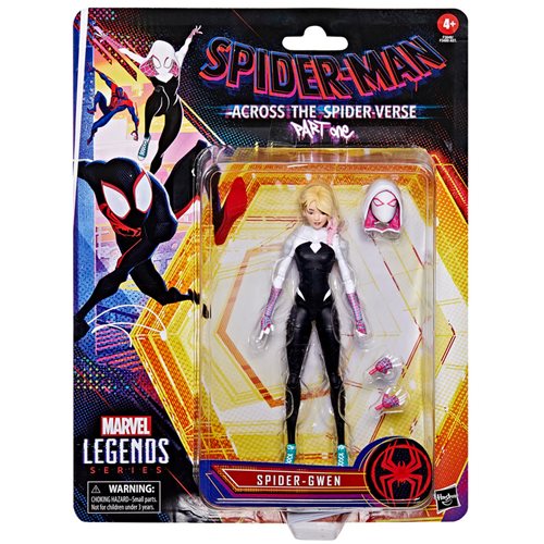 Spider-Man Across The Spider-Verse Marvel Legends Spider-Gwen 6-Inch Action Figure