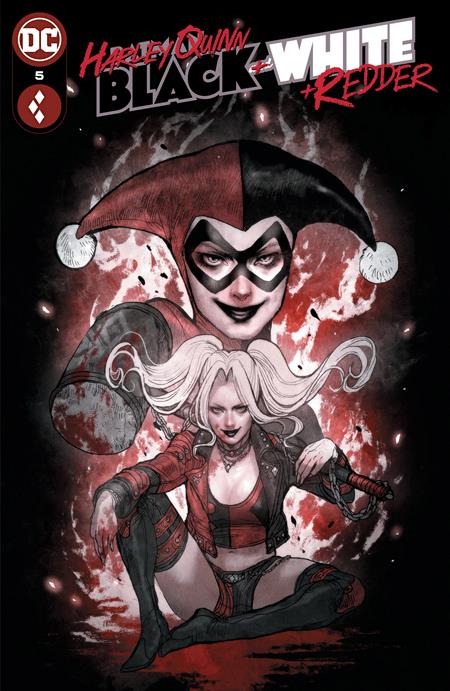 HARLEY QUINN NEGRO BLANCO ROJO #5 (DE 6) CVR A SANA TAKEDA 2023