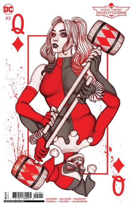 KNIGHT TERRORS HARLEY QUINN #2 (DE 2) CVR B JENNY FRISON CARD STOCK VAR 22/08/23