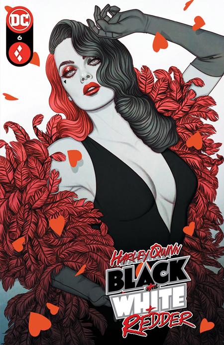 HARLEY QUINN BLACK WHITE REDDER #6 (OF 6) CVR A JENNY FRISON 19.12.23