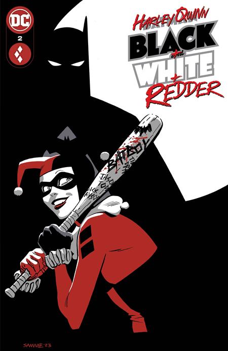 HARLEY QUINN BLACK WHITE REDDER #2 (OF 6) CVR A CHRIS SAMNEE 15.08.23