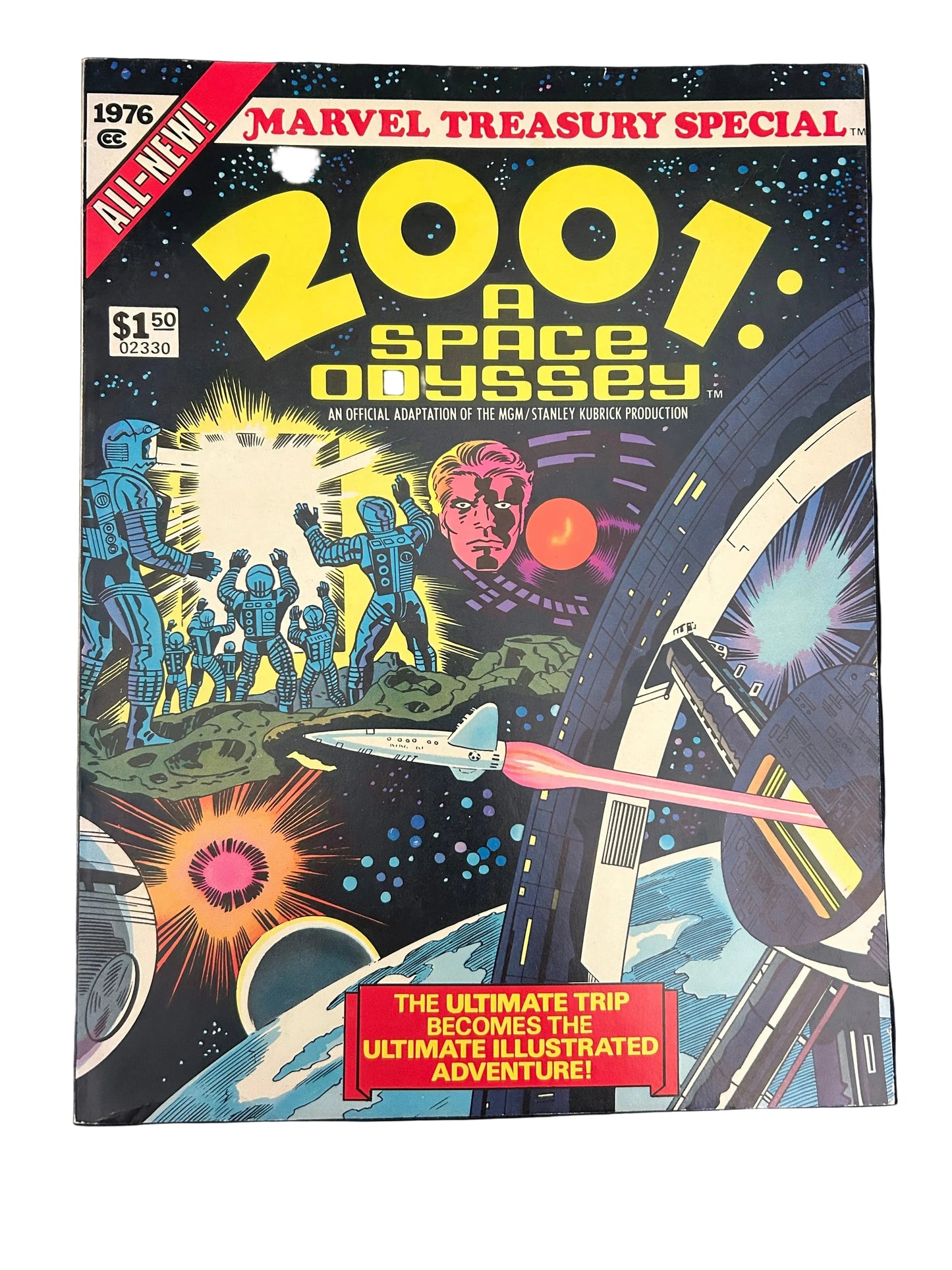 Marvel Treasury Edition (officially Marvel Treasury Special: 2001: A Space Odyssey) 1976 VF-NM Vintage Comic