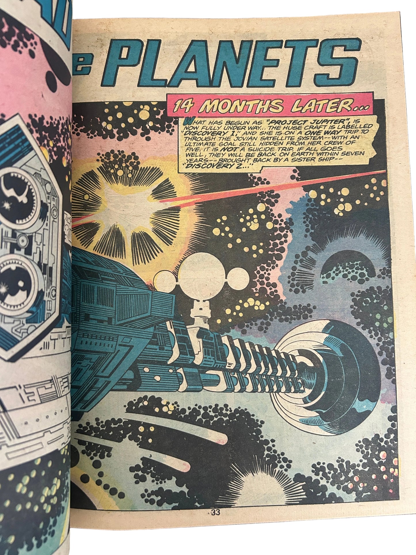 Marvel Treasury Edition (officially Marvel Treasury Special: 2001: A Space Odyssey) 1976 VF-NM Vintage Comic