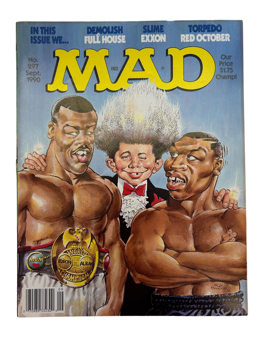 Mad Magazine #297 1990 VG Vintage Magazine