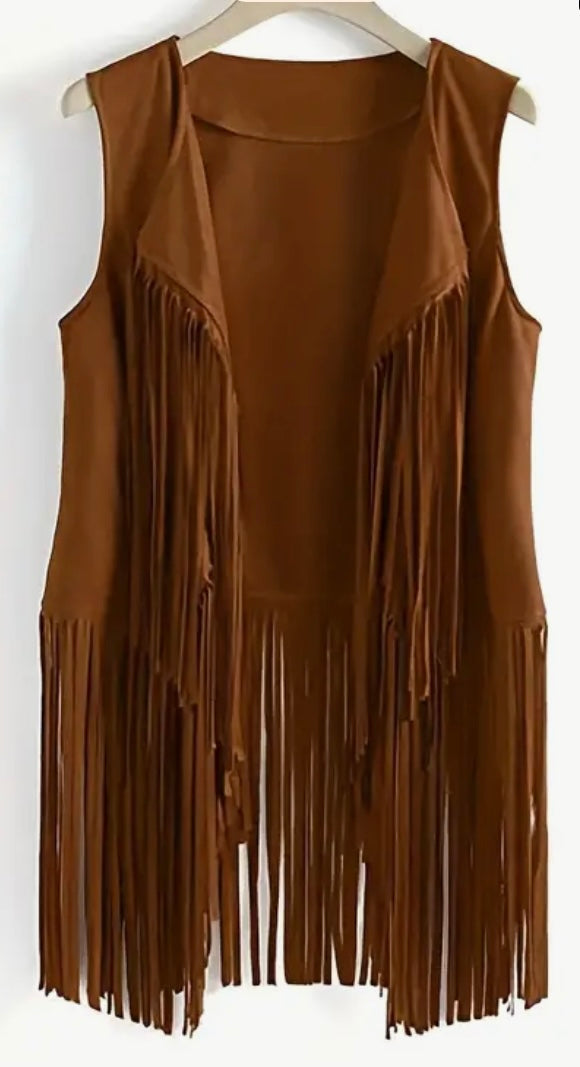 Fringe Vest Hippie Costume