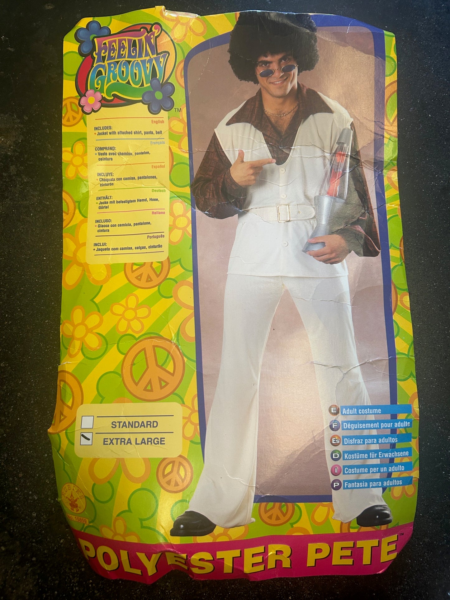Feelin' Groovy Polyester Pete Packaged Costume