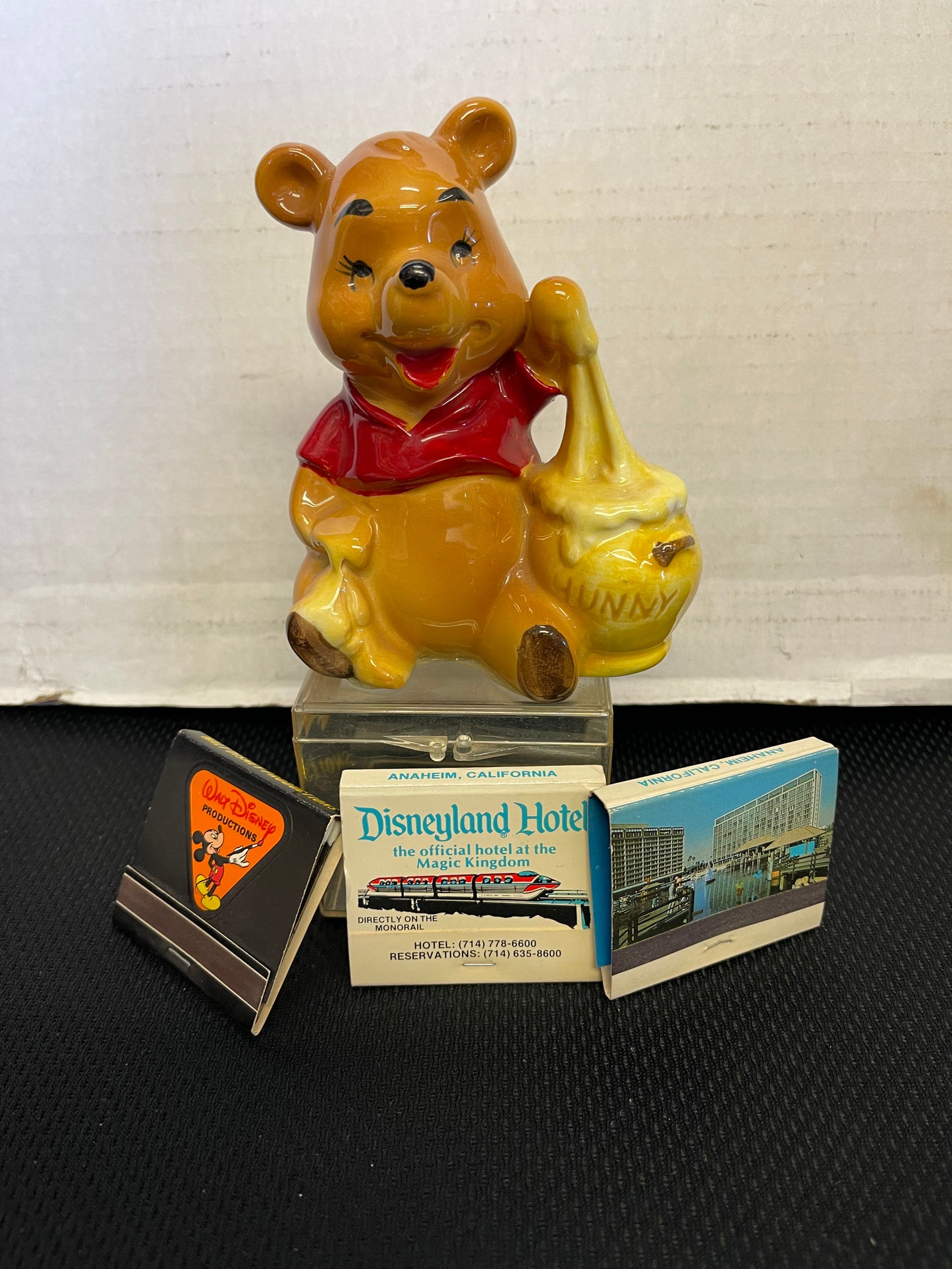 Vintage Disney Winnie the Pooh Matchbook Holder (USED)