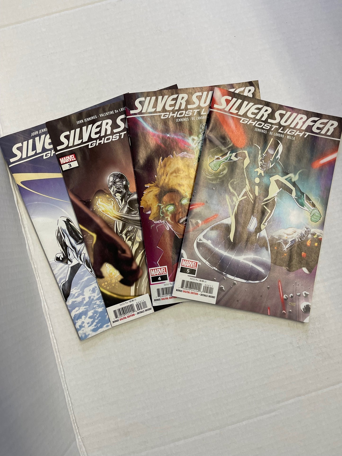 Silver Surfer: Ghost Light #2 through #5  2023