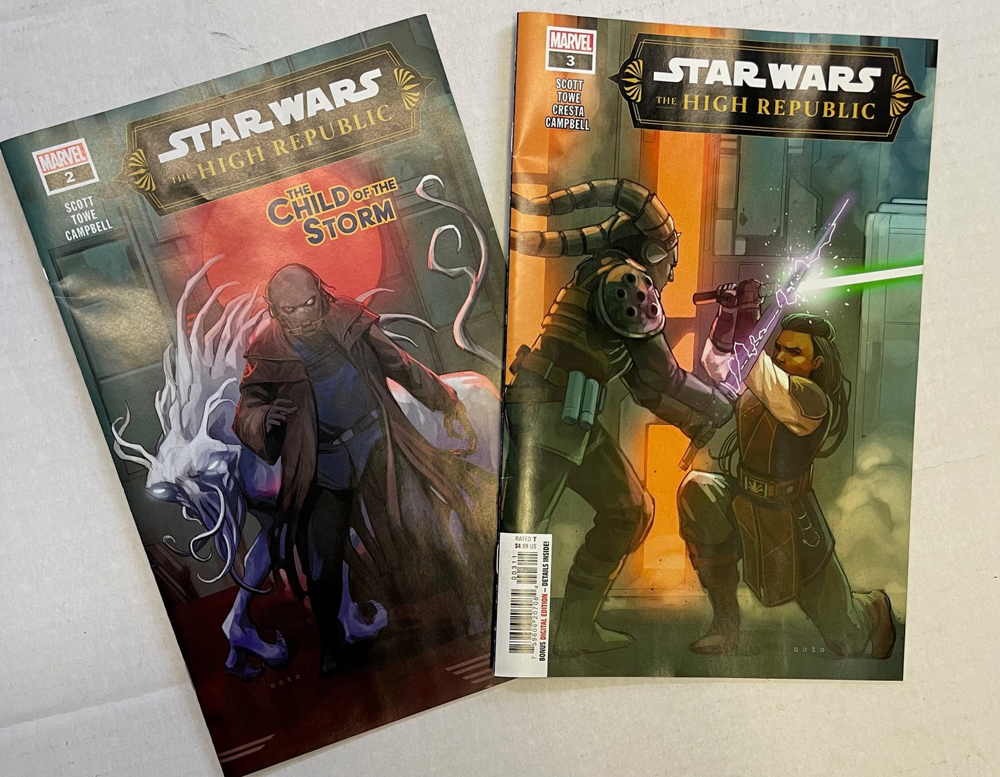 STAR WARS: THE HIGH REPUBLIC 2 [PHASE III]  #2 & #3  COLLECTION