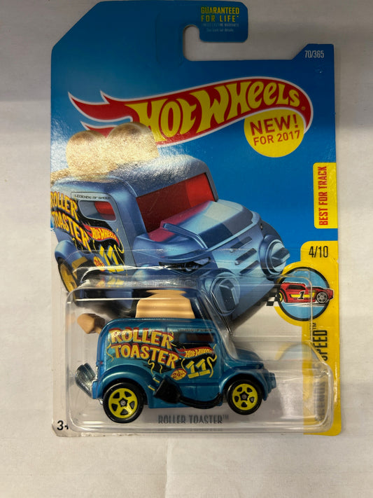 2017 Hot Wheels Legends Of Speed 4/10 Blue Roller Toaster #70 1:64 Scale Diecast