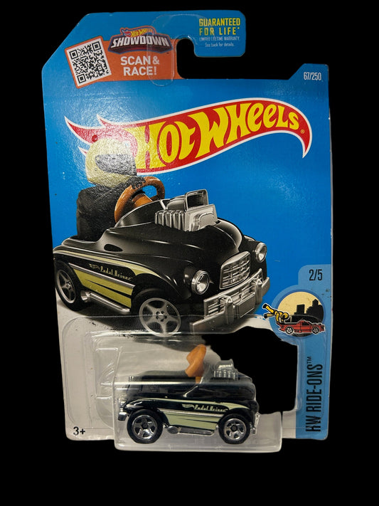 Hot Wheels toy car set in packaging with visible branding.