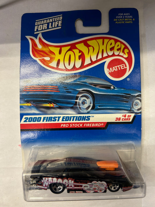 Hot Wheels 2000 First Editions Pro Stock Firebird 4/36