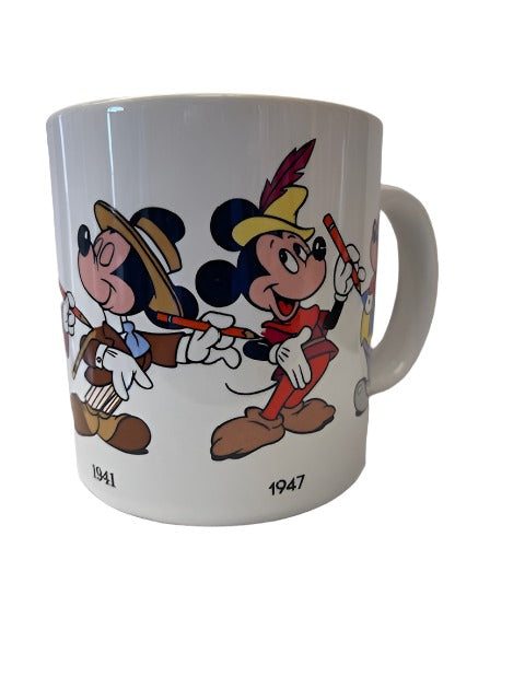 1986 Disney Coffee Mug - 1925-1955