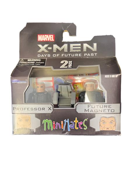 Marvel Mini-Mates X-Men - Professor X & Future Magneto