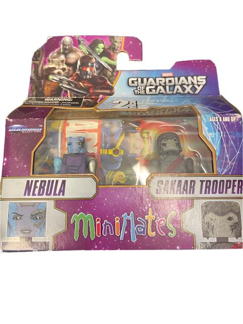 Marvel Guardians of the Galaxy Minimates Series 57 Nebula & Sakaar Soldier 2-Inch Minifigure 2-Pack