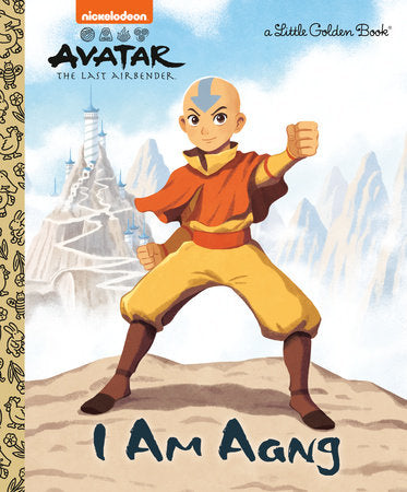 Little Golden Book I Am Aang (Avatar: The Last Airbender)