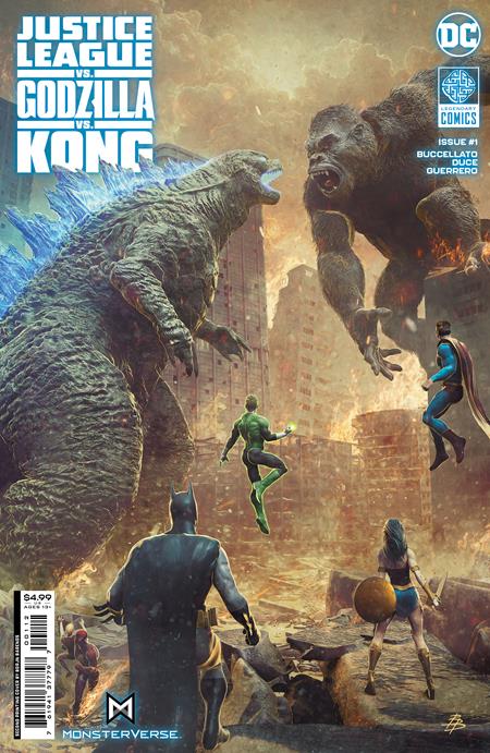 LIGA DE LA JUSTICIA VS GODZILLA VS KONG #1 Segunda impresión 21/11/23