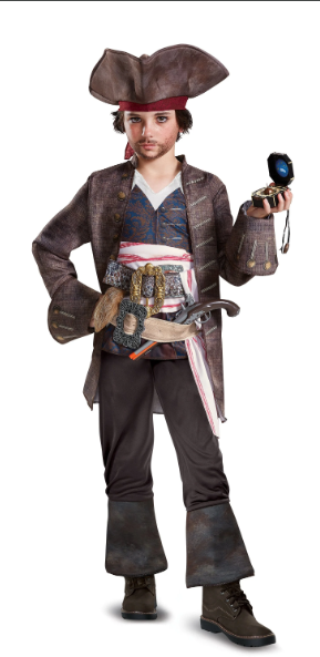 Capitán Jack Sparrow Niño