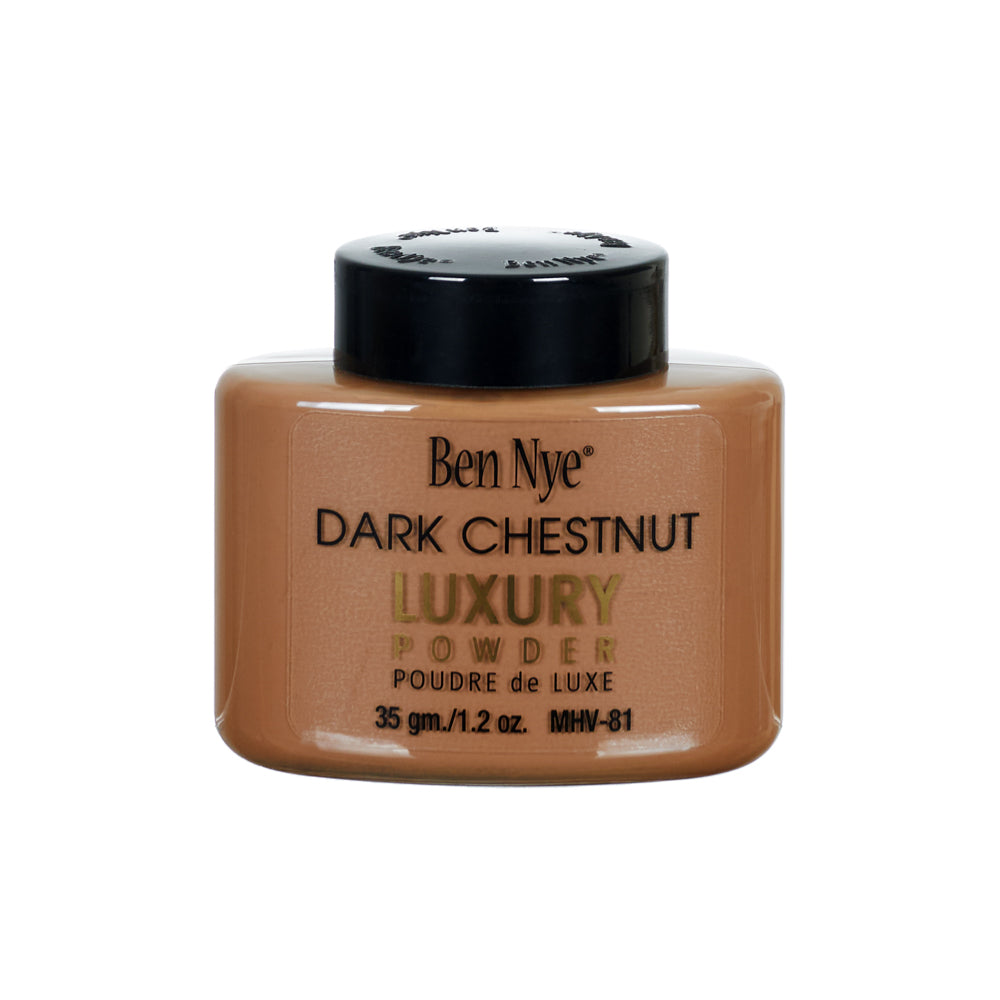 Ben Nye Luxury Powder Dark Chestnut MVH-81 1.2oz