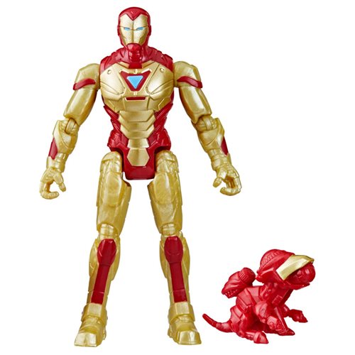 Figura de acción MechStrike Mechasaurs de Iron Man de 4 pulgadas