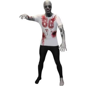 NEW ZOMBIE ADULT MORPHSUIT X-LARGE