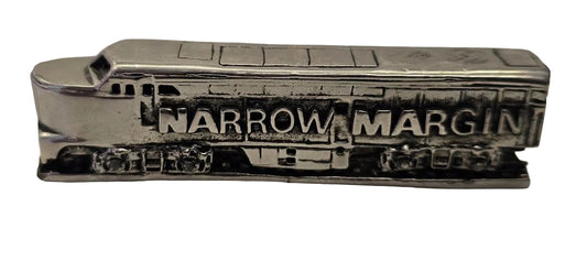 Narrow Margins Carolco Tri-Star Pictures 1990 Promotional Metal Locomotive Paperweight