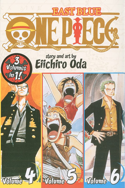One Piece (Omnibus Edition), Bd. 2: East Blue Bd. 4-5-6 2023