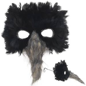 Pestfeder-Maskerade-Maske