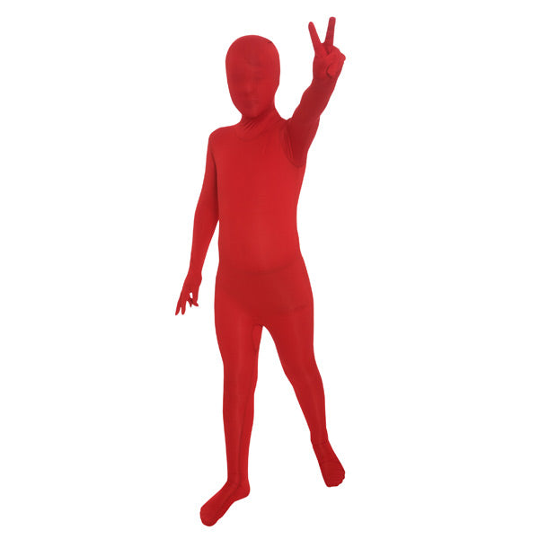 RED KIDS MORPHSUIT SMALL