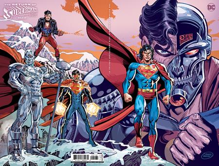 RETURN OF SUPERMAN 30TH ANNIVERSARY SPECIAL #1 (ONE SHOT) CVR F DAN JURGENS WRAPAROUND FOIL VAR 31.10.23