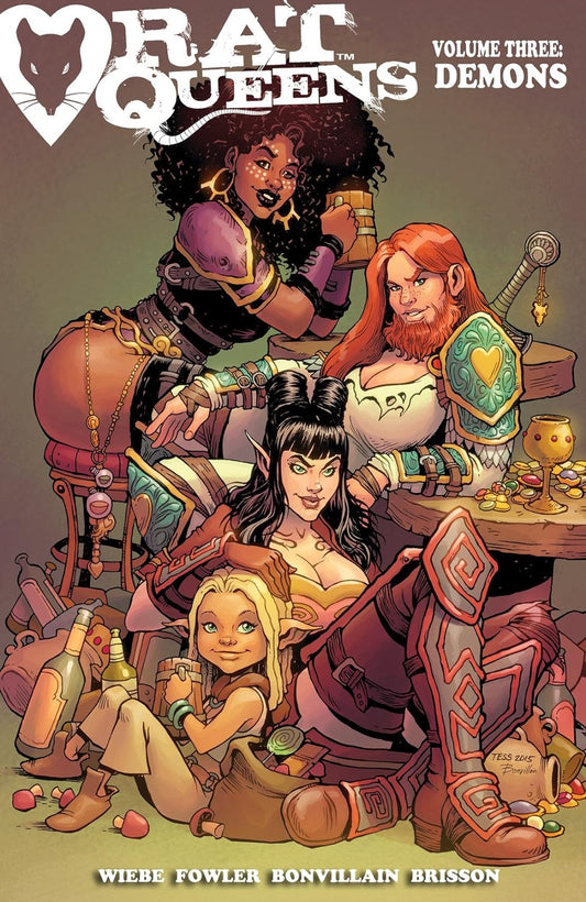 Rat Queens Vol. 3: Demons TP 2016