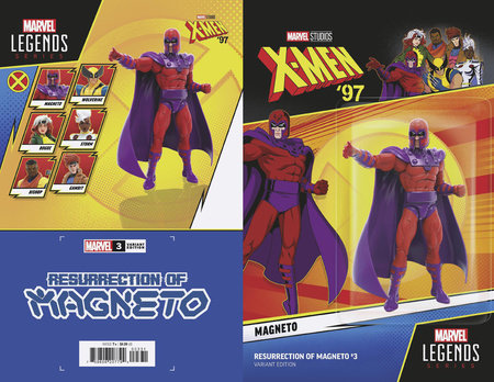 RESURRECTION OF MAGNETO #3 X-MEN 97 MAGNETO ACTION FIGURE VARIANT [FHX] 3/20/24