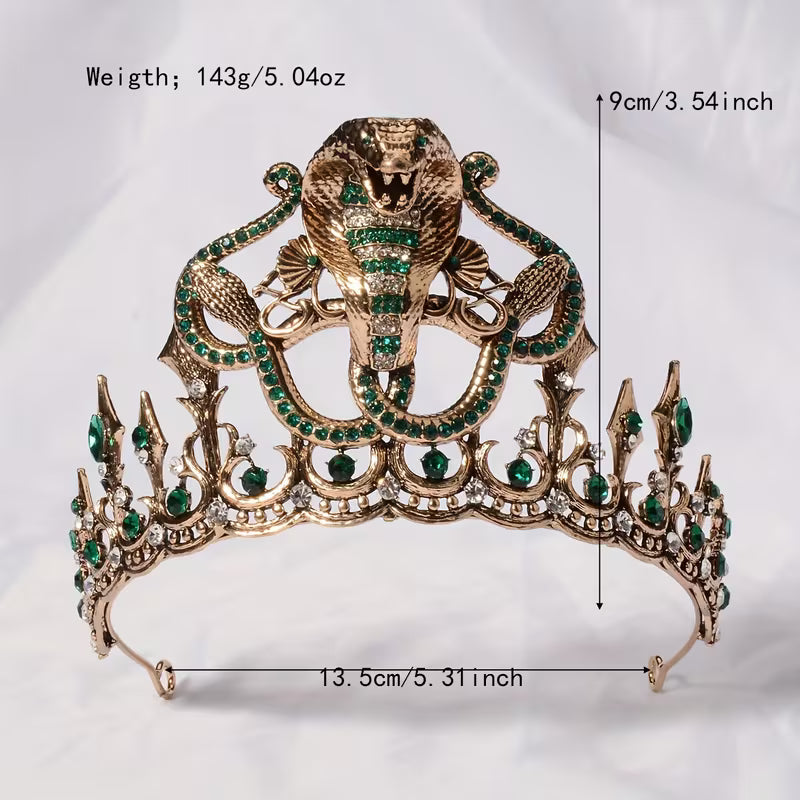 Snake Crown/ Retro Baroque Crown