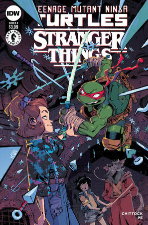 Tortugas Ninja x Stranger Things #1 Variante B (Corona) 12/07/23