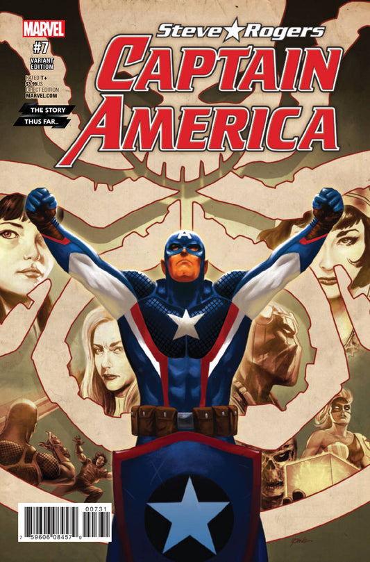 Captain America: Steve Rogers #7 (CVR C Steve Epting Story Thus Far) (11/9/16)