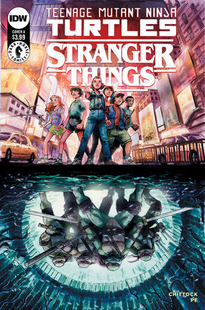 Teenage Mutant Ninja Turtles x Stranger Things #1 Cover A (Pe) 12.07.23