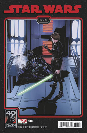 STAR WARS 38 CHRIS SPROUSE EL REGRESO DEL JEDI VARIANTE 40 ANIVERSARIO [DD] 06/09/23