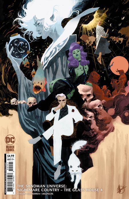 08/29/23 SANDMAN UNIVERSE NIGHTMARE COUNTRY THE GLASS HOUSE #4 (OF 6) CVR B MATTEO SCALERA CARD STOCK VAR (MR)