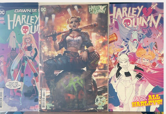 HARLEY QUINN #35- #37 COLLECTION