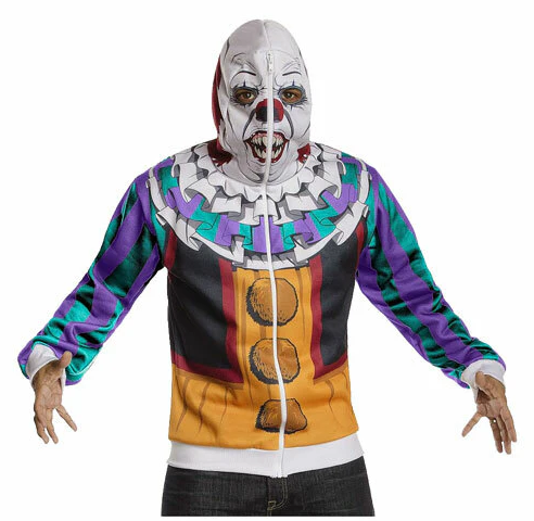 It: The Movie Pennywise Hoodie with Mask (Adult)