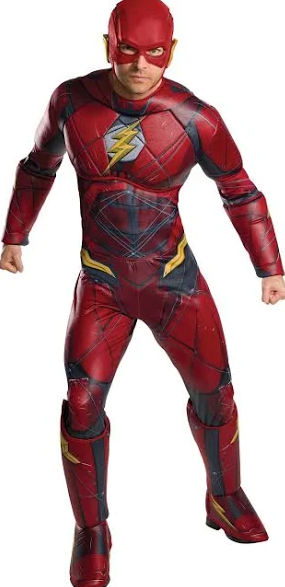 Justice League Flash Adult Deluxe Costume