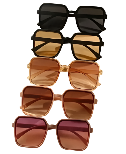 Oversized Rounded Square Sunglasses