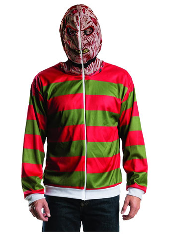 Nightmare on Elm Street Freddy Kruguer Zip-Up Hoodie