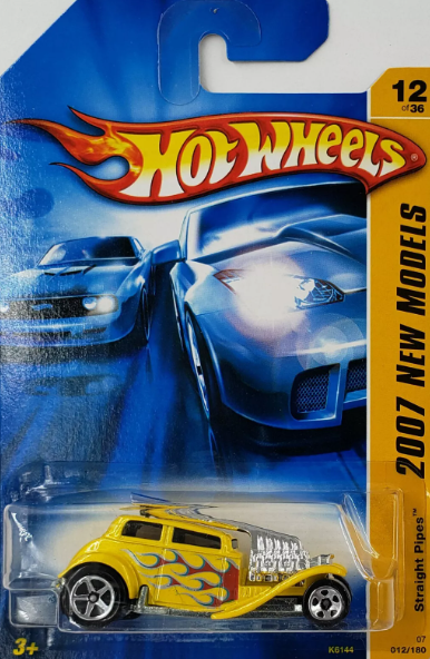 Hot Wheels 2007 Nuevos Modelos Tubos Rectos 12/36