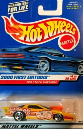 Hot Wheels 2000 Primeras ediciones Pro Stock Firebird