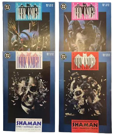Batman: Legends of the Dark Knight Shaman #2-5 1989 VF-NM Vintage Comics Collection