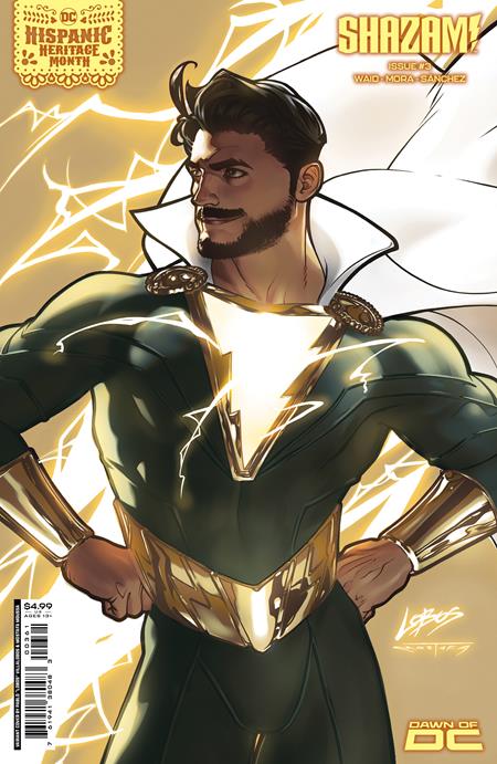 SHAZAM #3 CVR D PABLO VILLALOBOS HISPANIC HERITAGE MONTH CART LAGER VAR 09.05.23