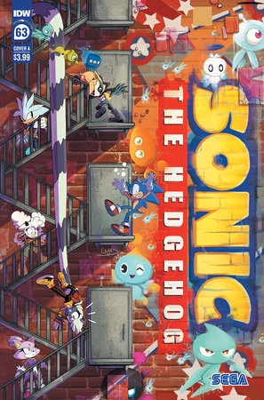 Sonic the Hedgehog #63 (Portada de Dutreix) 2023