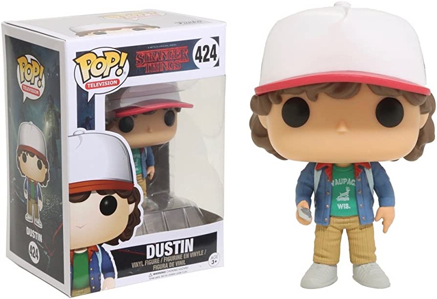 Stranger Things Dustin con Brújula Funko Pop! Figura de vinilo